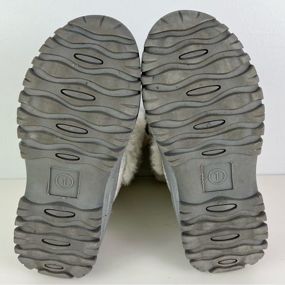 LONDON FOG WHITE SPARKLY WARM LINED SNOWBOOTS - Picture 12 of 12